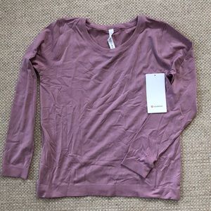 NWT Lululemon Swiftly LS shirt sz 8